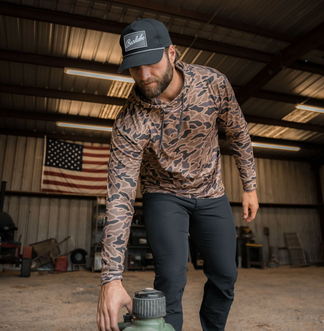 Performance Hoodie - Gauge Camo
