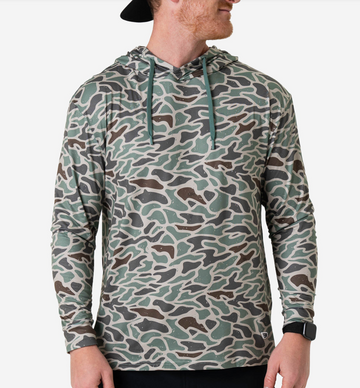 Performance Hoodie - Retro Duck Camo