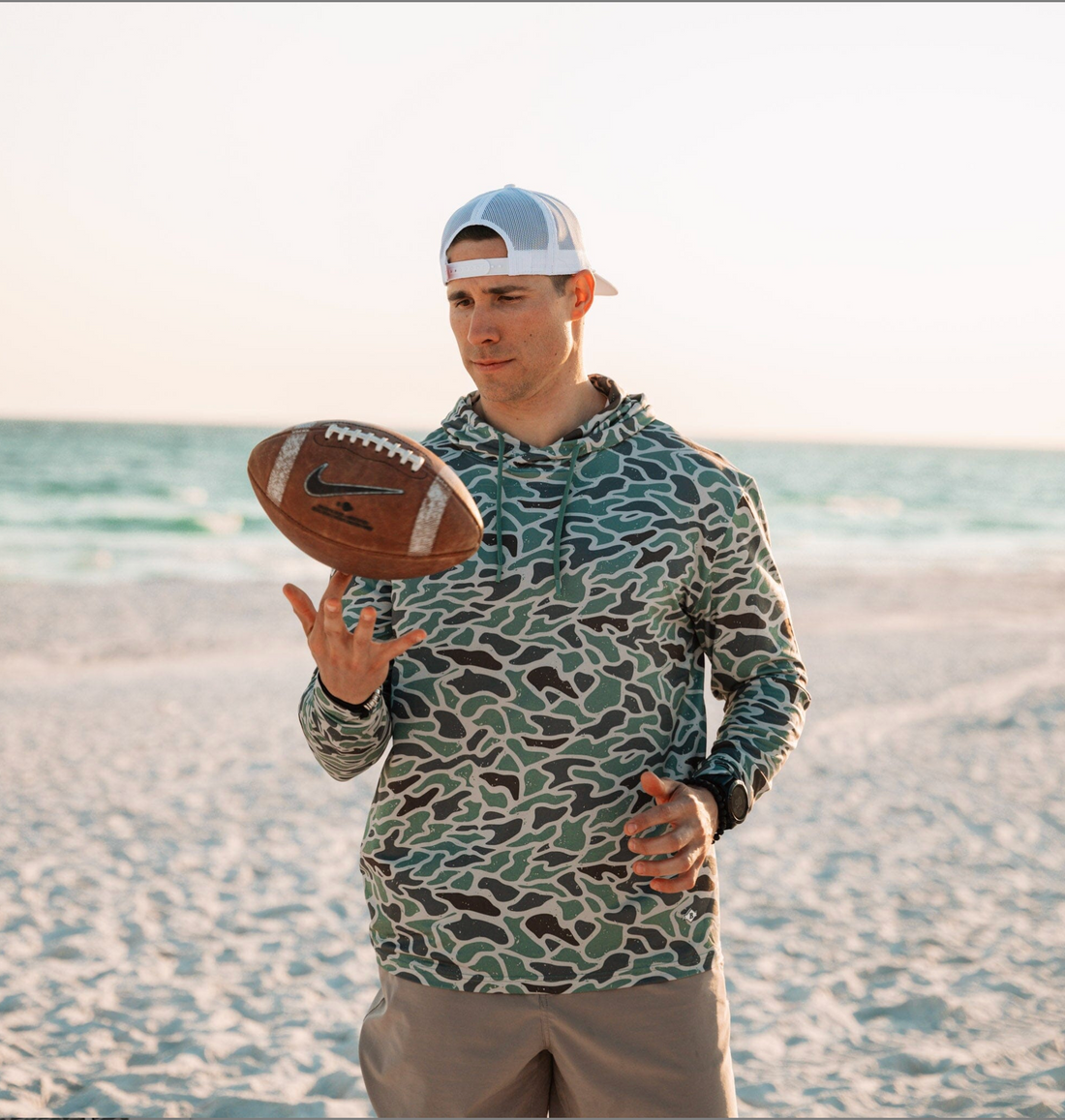 Performance Hoodie - Retro Duck Camo