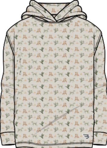 Youth Performance Hoodie - Mallard Duck Dog