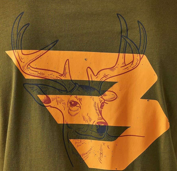 Youth Short Sleeve Tee - Deer Flying B Logo T-Shirt