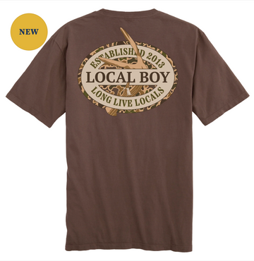 Youth Old School Antler Oval T-Shirt