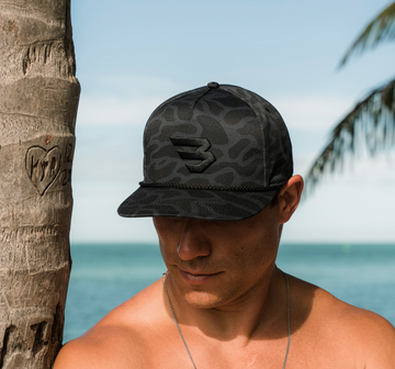 Flying B Hat - Black Camo