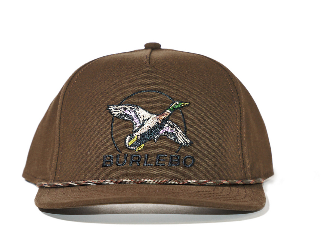 Flying Mallard Hat - Brown