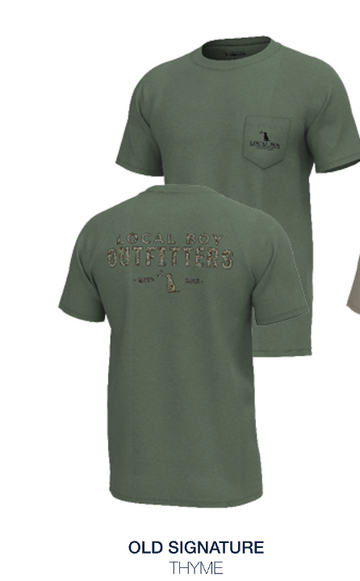 Graphic Heather Blend Crew - Old Signature