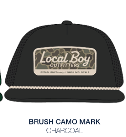 Brush Camo Mark Perf LP Rope Hat