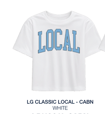 LG Collegiate Cropped Tee
