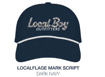 Localflage Mark Script Perf Rope Hat