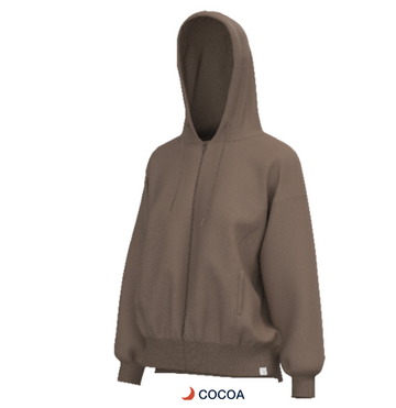 LG Velvet Fleece Front-Zip Hoodie