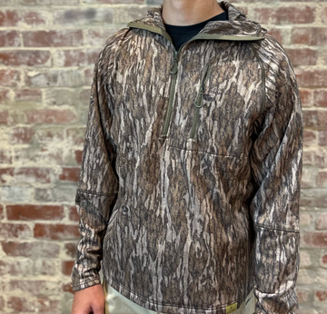 Ascension 1/4 Zip: Mossy Oak Bottomland