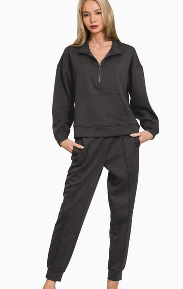 Scuba Half Zip and Joggers Set