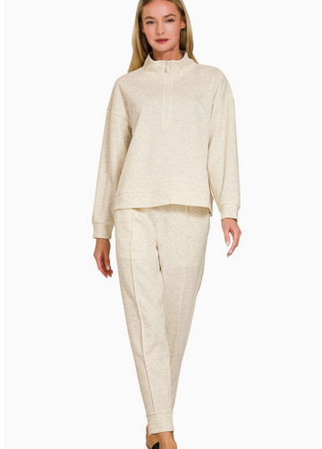Scuba Half Zip Pullover & Jogger Set