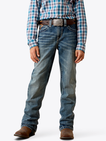 Boy's B4 Relaxed Jonathan Boot Cut Jeans #10079866