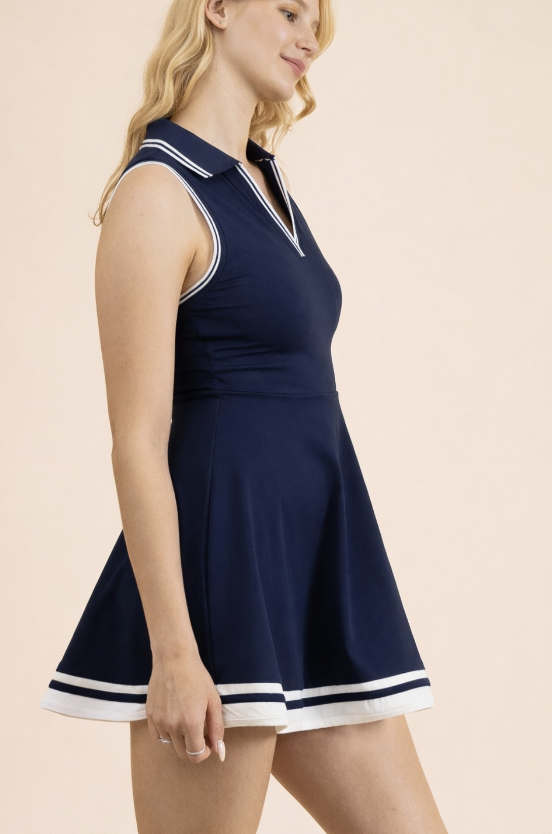 Game Day Collared Active Tennis Dress