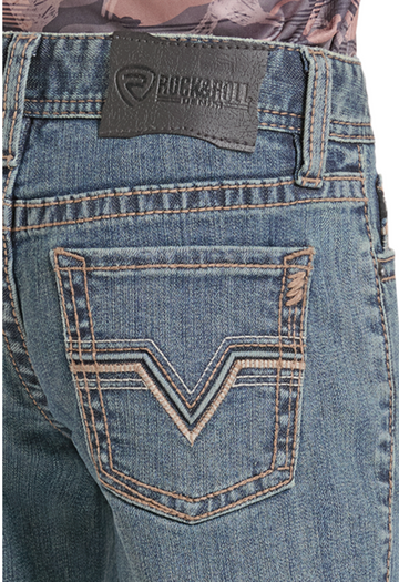 Boys Ladder Stitch Revolver Jeans