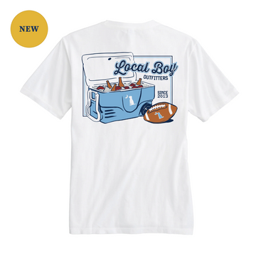 Game Day Cooler T-Shirt | Baby Blue