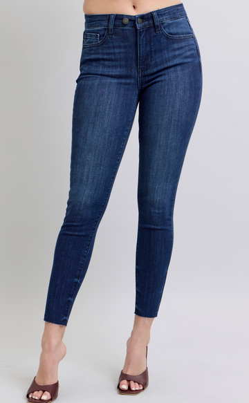 Mr Skinny W Raw Hem Jean