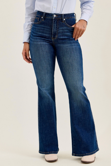 Hw T.c. Charlotte Flare Dk Modern Indigo Jean