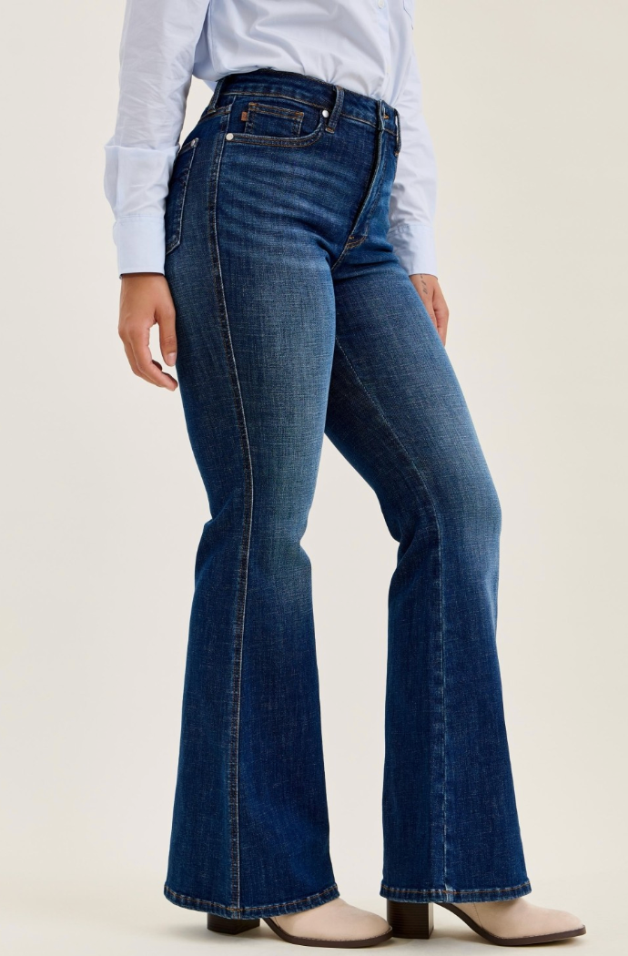 Hw T.c. Charlotte Flare Dk Modern Indigo Jean
