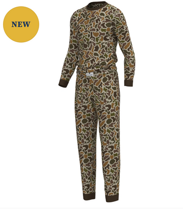 Youth Rib Pajama Set