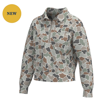 Local Girl Velvet Fleece Quarter-Zip