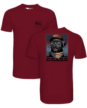 Americana Bandana Lab T-Shirt