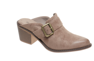 Pierre Dumas Whitney-16 Heeled Mule Shoe