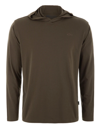 Tri Blend Hoodie - Brown