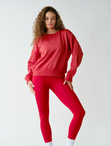 Burned Out Crewneck Sweater