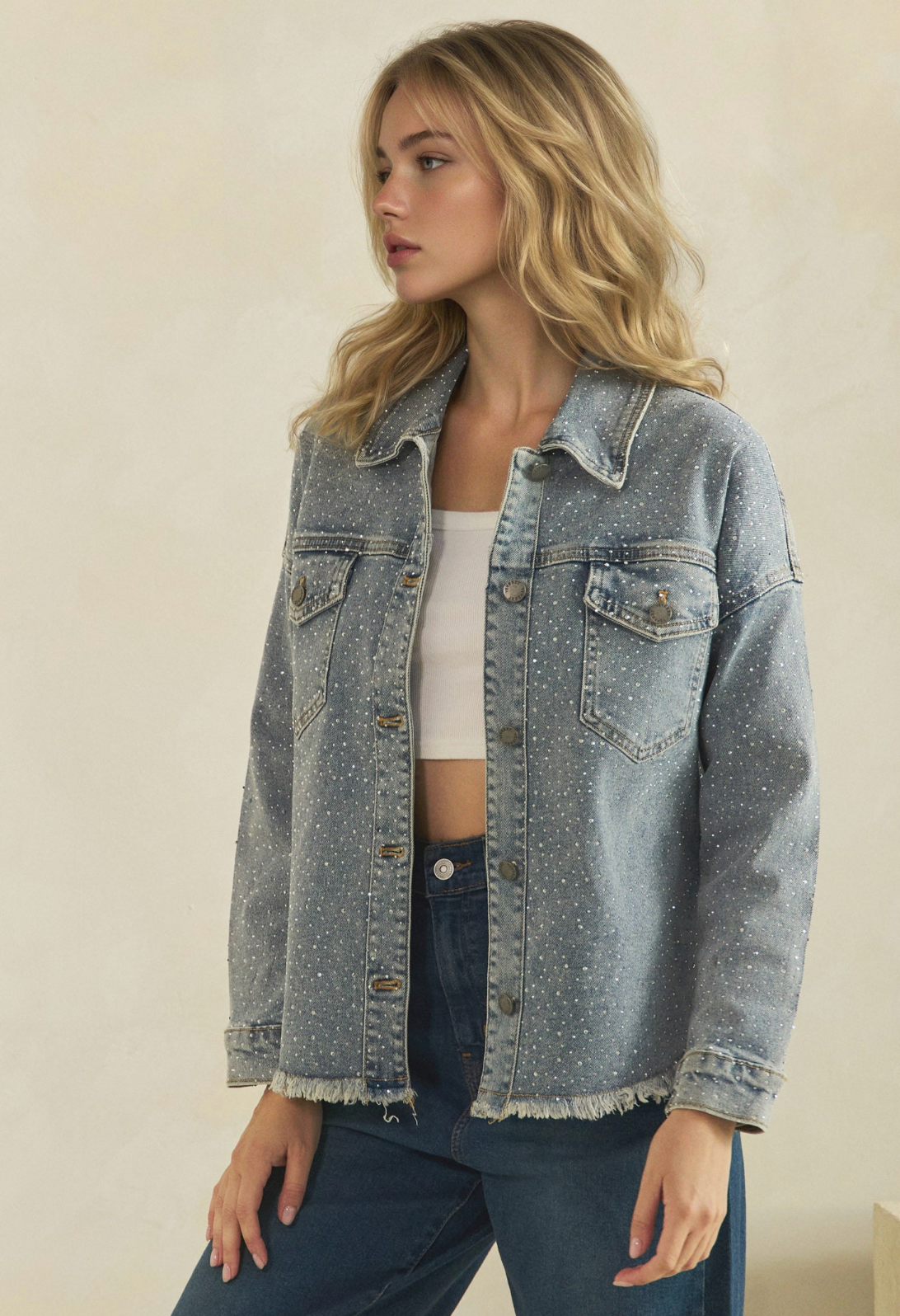 Starlit Denim Jacket