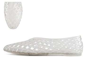 "User" Clear Jelly Shoes