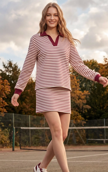 The Weekend Striped Set