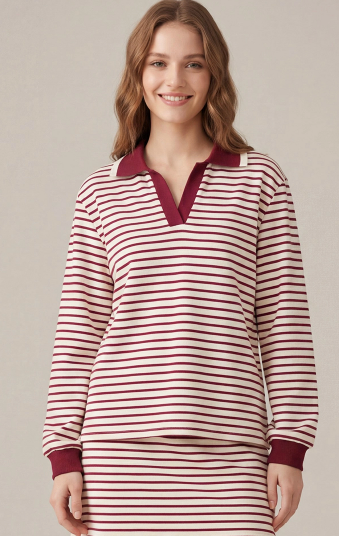 The Weekend Striped Set