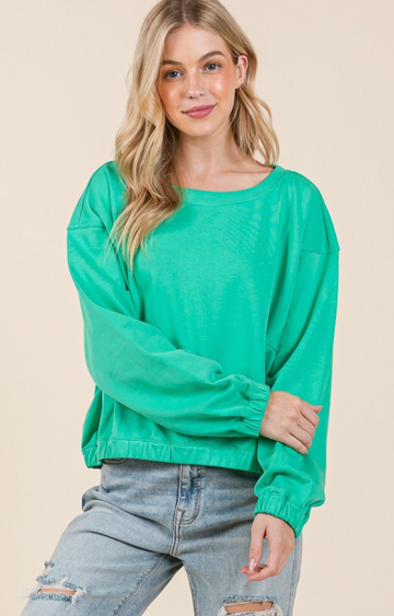 The Cozy Cropped Sweatshirt