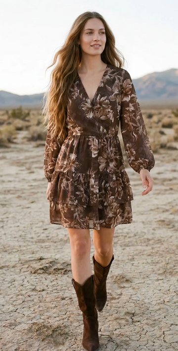 Feeling The Fall Leaves Dress
