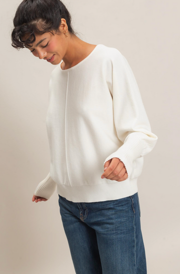 Classic Relaxed Knit Sweater