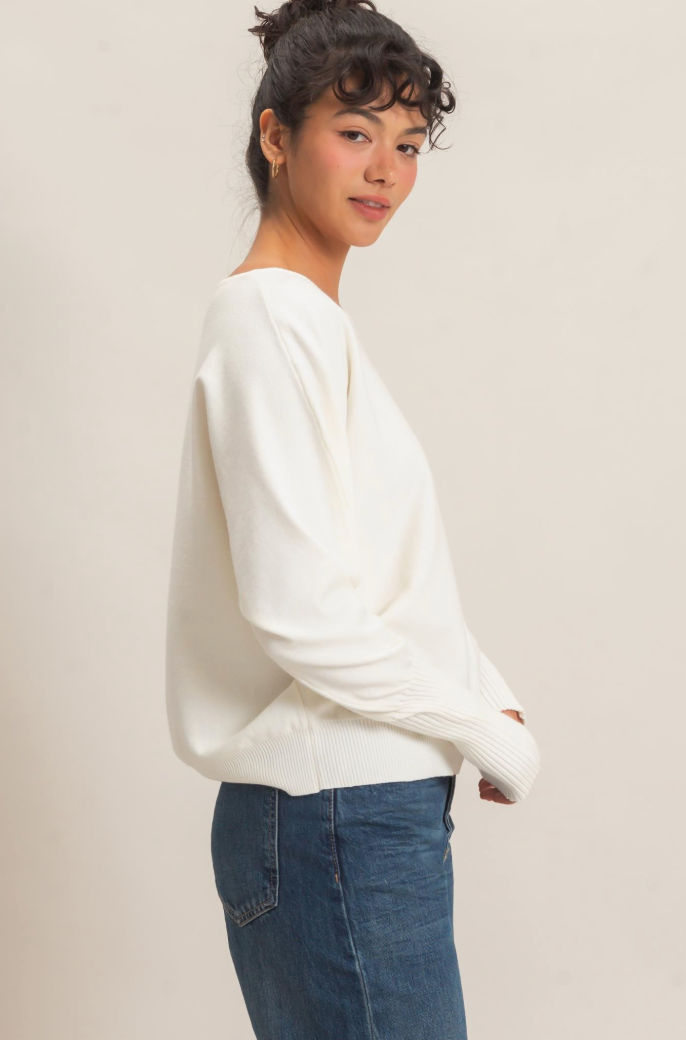 Classic Relaxed Knit Sweater
