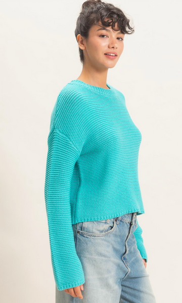 The Cozy Knit Textured Sweater