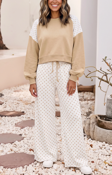 The Modern Polka Dot Colorblock Set