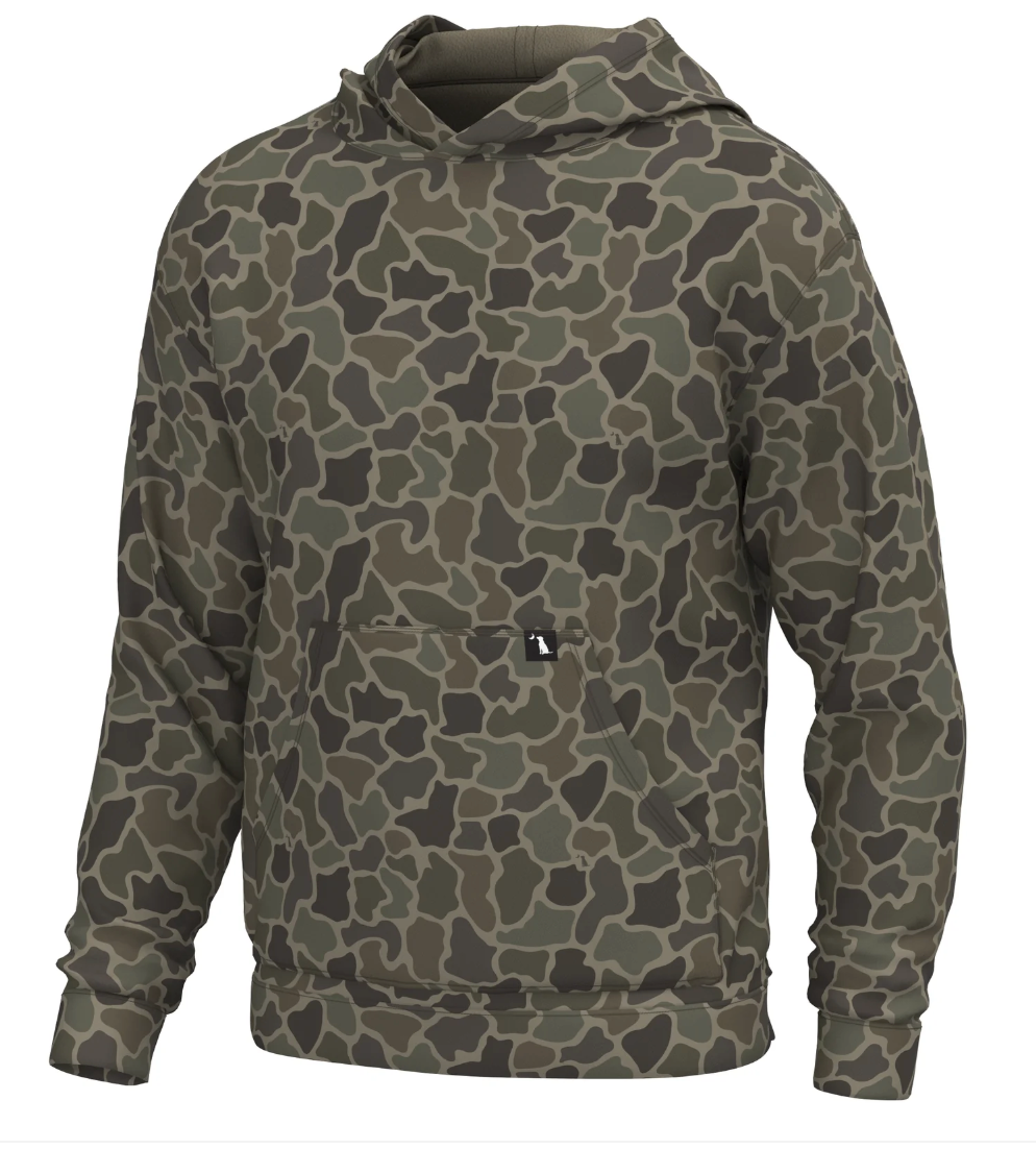 Youth Hilltop Hoodie - Brush Camo