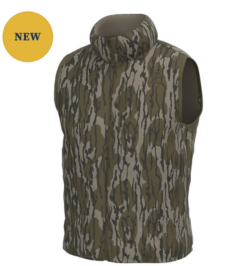 Duck Down Vest - Mossy Oak Bottomland