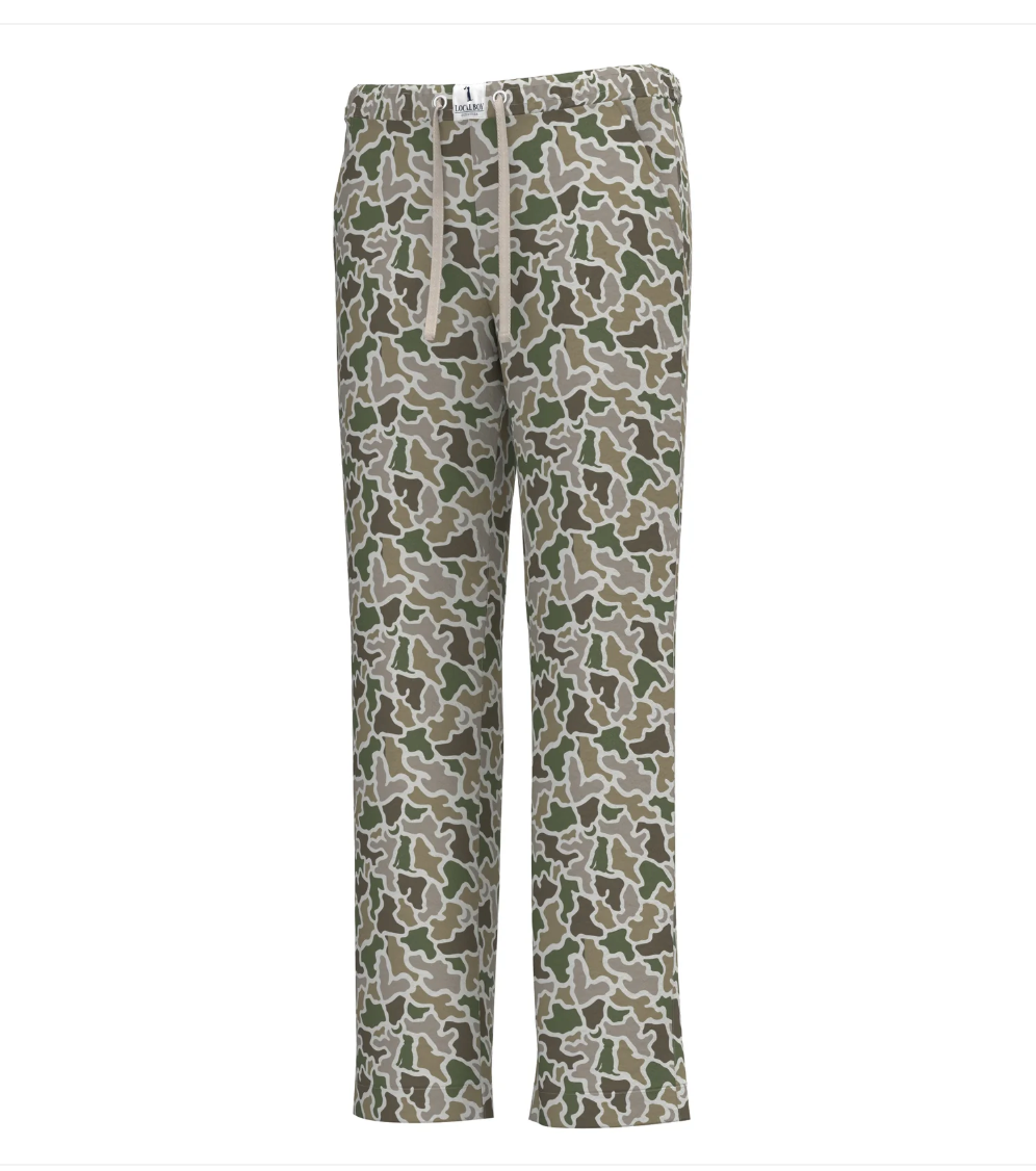 Pajama Pants - Dog & Moon Camo
