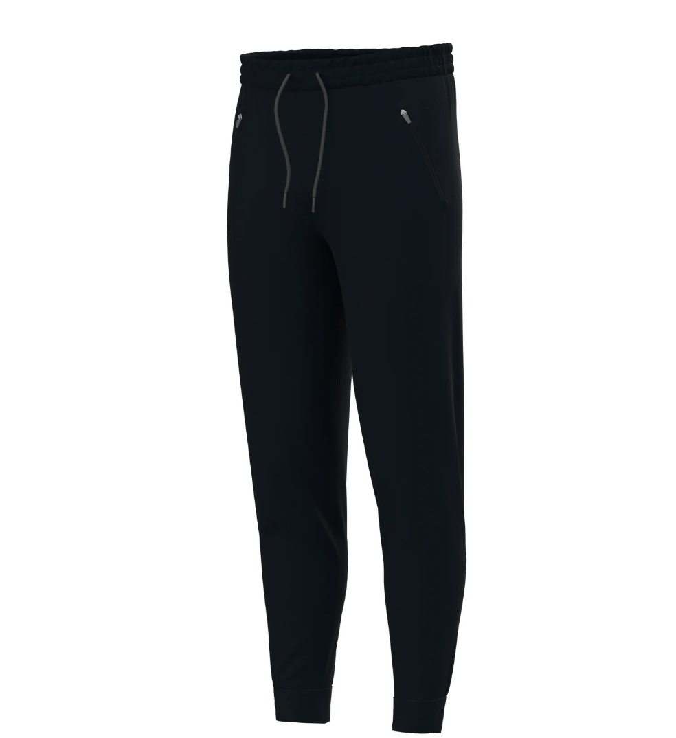 Velvet Fleece Joggers - Black