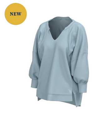 Local Girl Haven Long Sleeve - Baby Blue