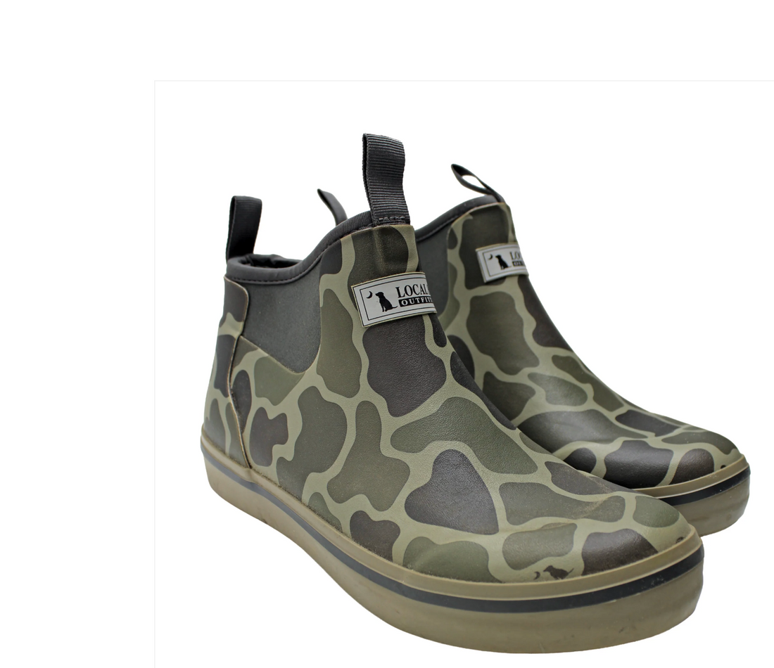 Local Boy Rubber Boots - Brush Camo