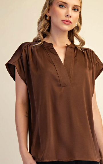 Shirring Detailed Blouse