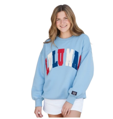 LuLu Mac Red/White Sweatshirt