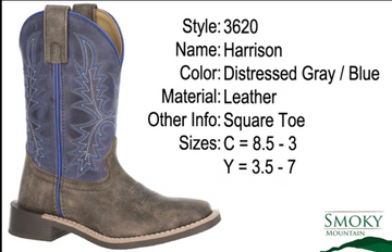Kid's "Harrison" Smoky Mountain Boots