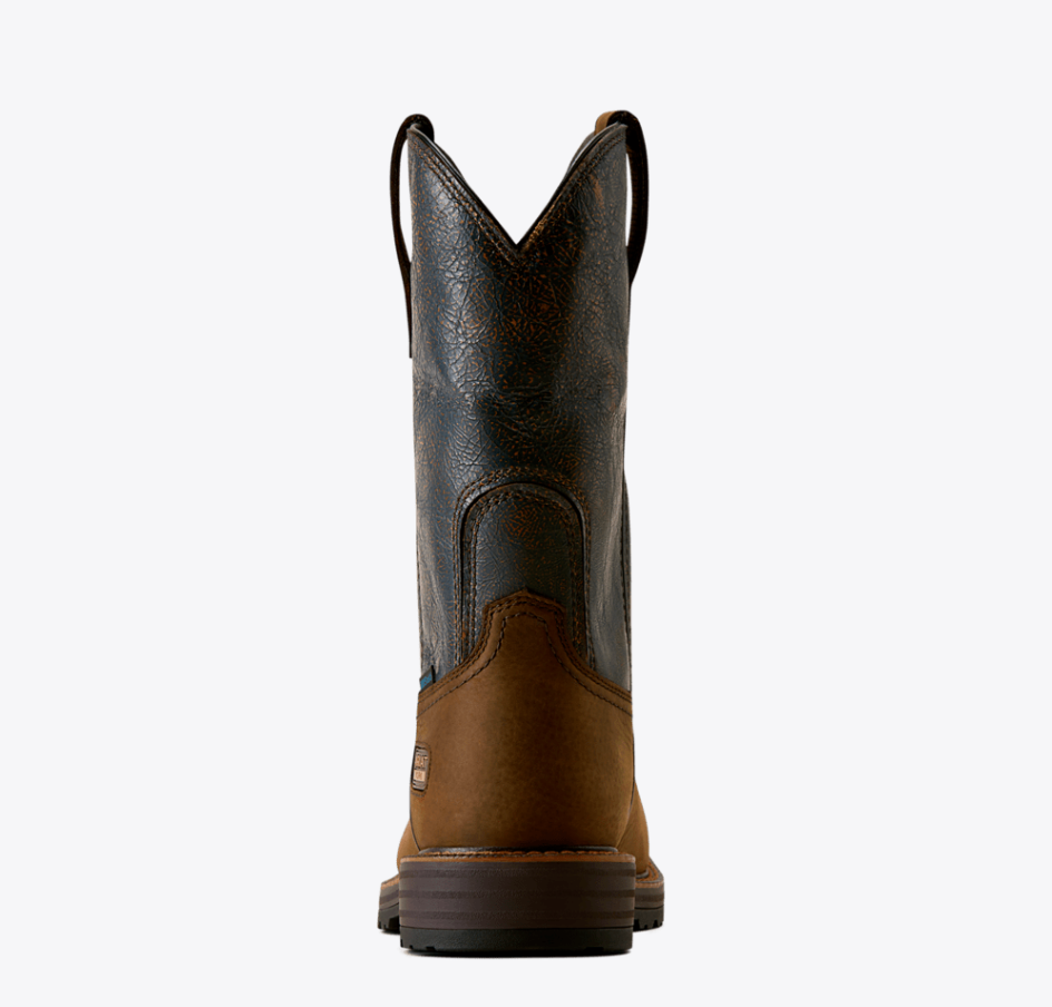 Ariat Activator Patriot Waterproof Wide Square Toe Steel Toe Work Boot #10080349