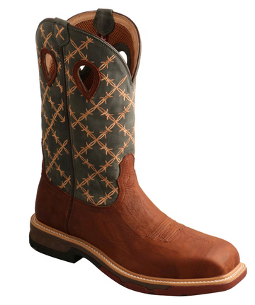 Twisted X Men's 12" Western Work Boot #MXBN002